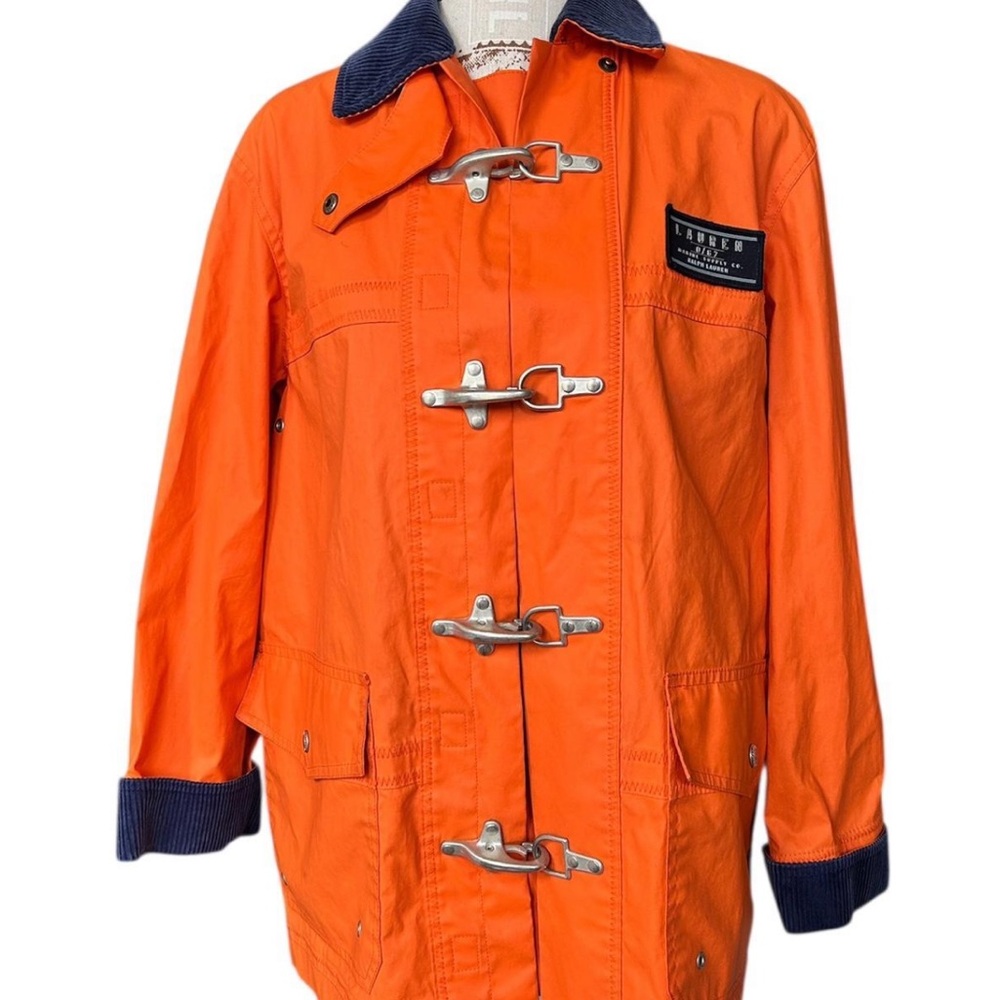 Vintage Ralph Lauren Vibrant Orange Jacket